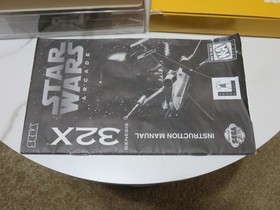 🔥 STAR WARS ARCADE - Sega Genesis 32X Complete In Box CIB, Tested Working 🔥