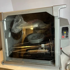 Ronco Showtime Rotisserie & BBQ Oven 5000 Platinum Edition NEW OPEN BOX 