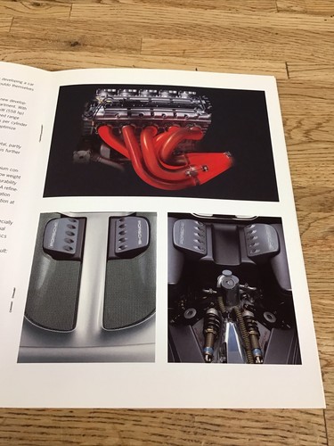 Porsche Carrera GT Soft Cover Dealer Brochure New A-2 - Picture 5 of 5