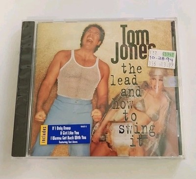 Tom Jones - The Lead And How To Swing It CD SEALED Hype Sticker Interscope VTG 