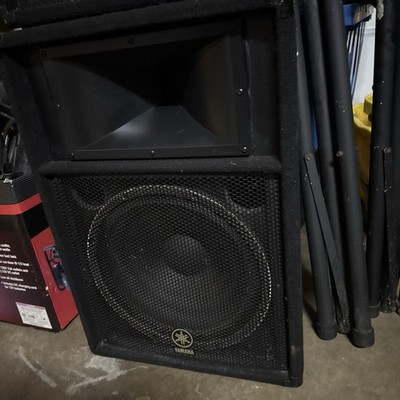 Yamaha S115V Club 500W Two-Way Passive PA Speaker for sale online