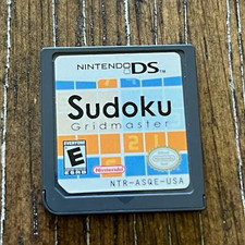 Nintendo Sudoku Gridmaster Nintendo DS 2006 Puzzle E (US/Canada) Tested!
