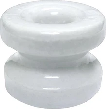 Zareba WP36 Corner Post Ceramic Insulator, Large, 10 count,White 