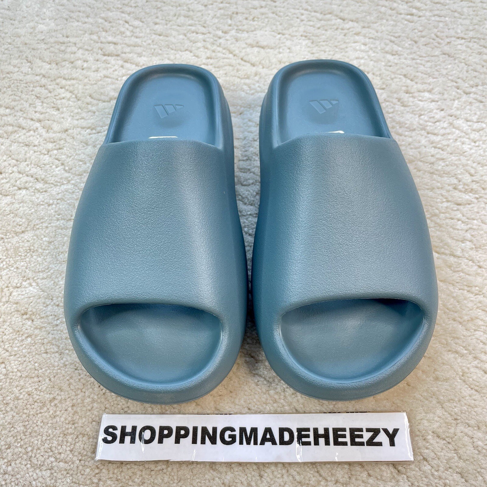 [US 9] adidas YEEZY SLIDES SLATE MARINE Kanye Ye West Slippers YZY SLD ID2349 thumbnail 2