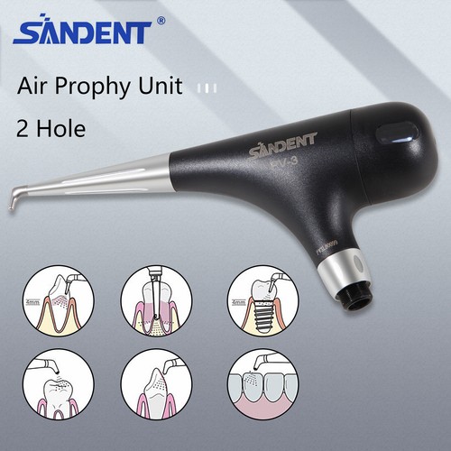 Dental Air Flow Polishing Polisher Handpiece Hygiene Prophy Jet 2/4 Holes UK - Bild 26 von 33