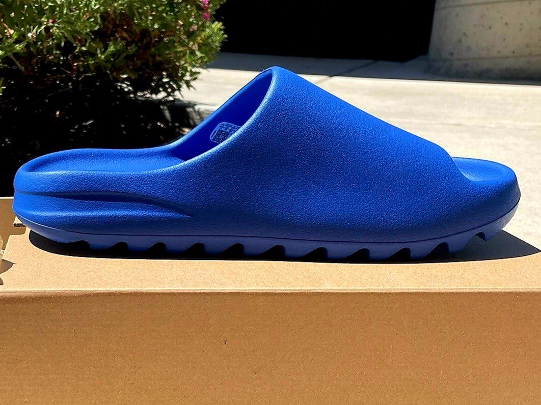Yeezy Slide Azure | eBay