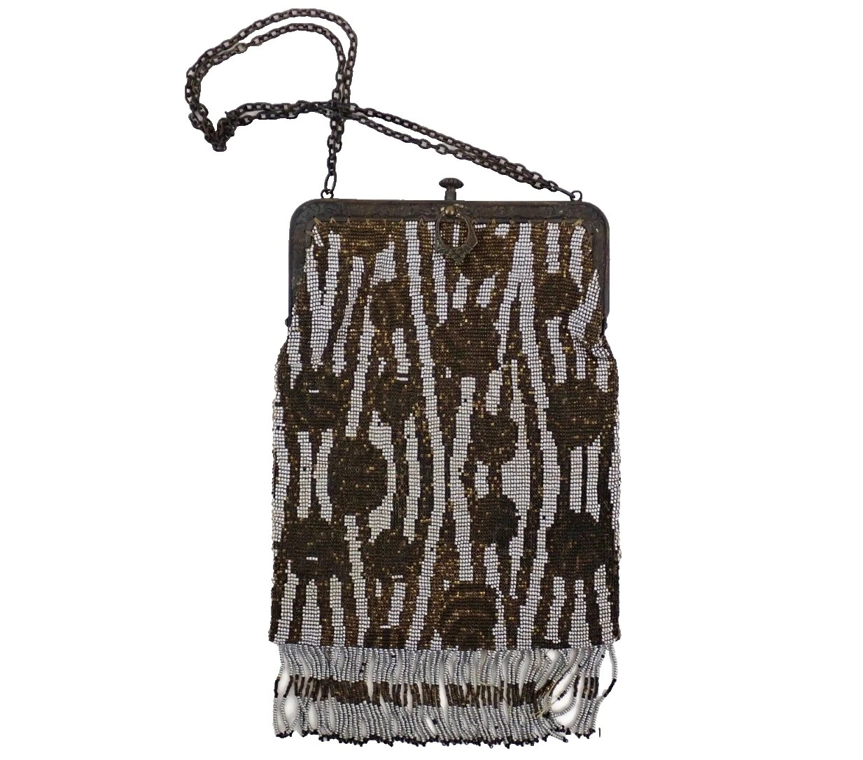 Decenio eveningwear con cuentas Vintage 1920s