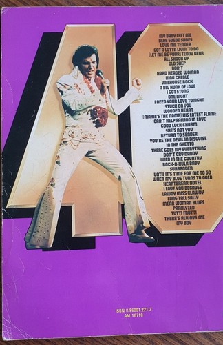 ELVIS' FORTY GREATEST - EASY ORGAN, PIANO, VOCAL- WISE - ACCEPTABLE CONDITION - Picture 2 of 2