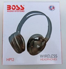 New BOSS Audio Systems HP12 Car Infrared Foldable Wireless Headphones Free Ship