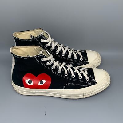 Converse Comme des Garcons Strange Love Hi Top Skate Shoes 150204C Men s Sz 11
