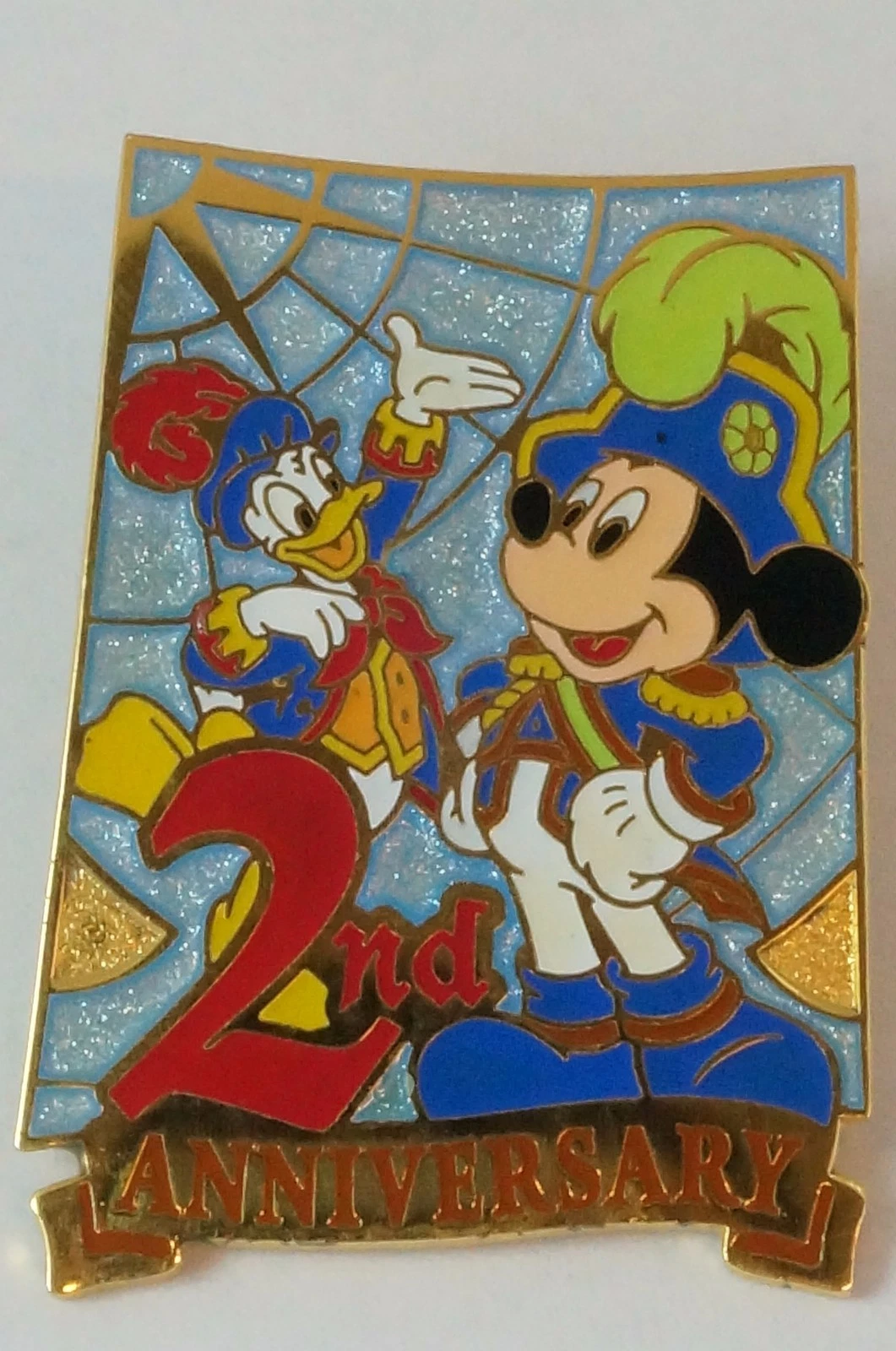 Tokyo Disney Resort Event Pin Tokyo Disney SEA 2nd Anniversary 2003 Blue TDR
