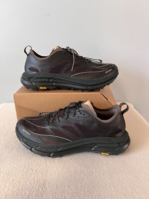 Satisfy Running x Hoka One One Mafate Trail - Size 13 - Coffee