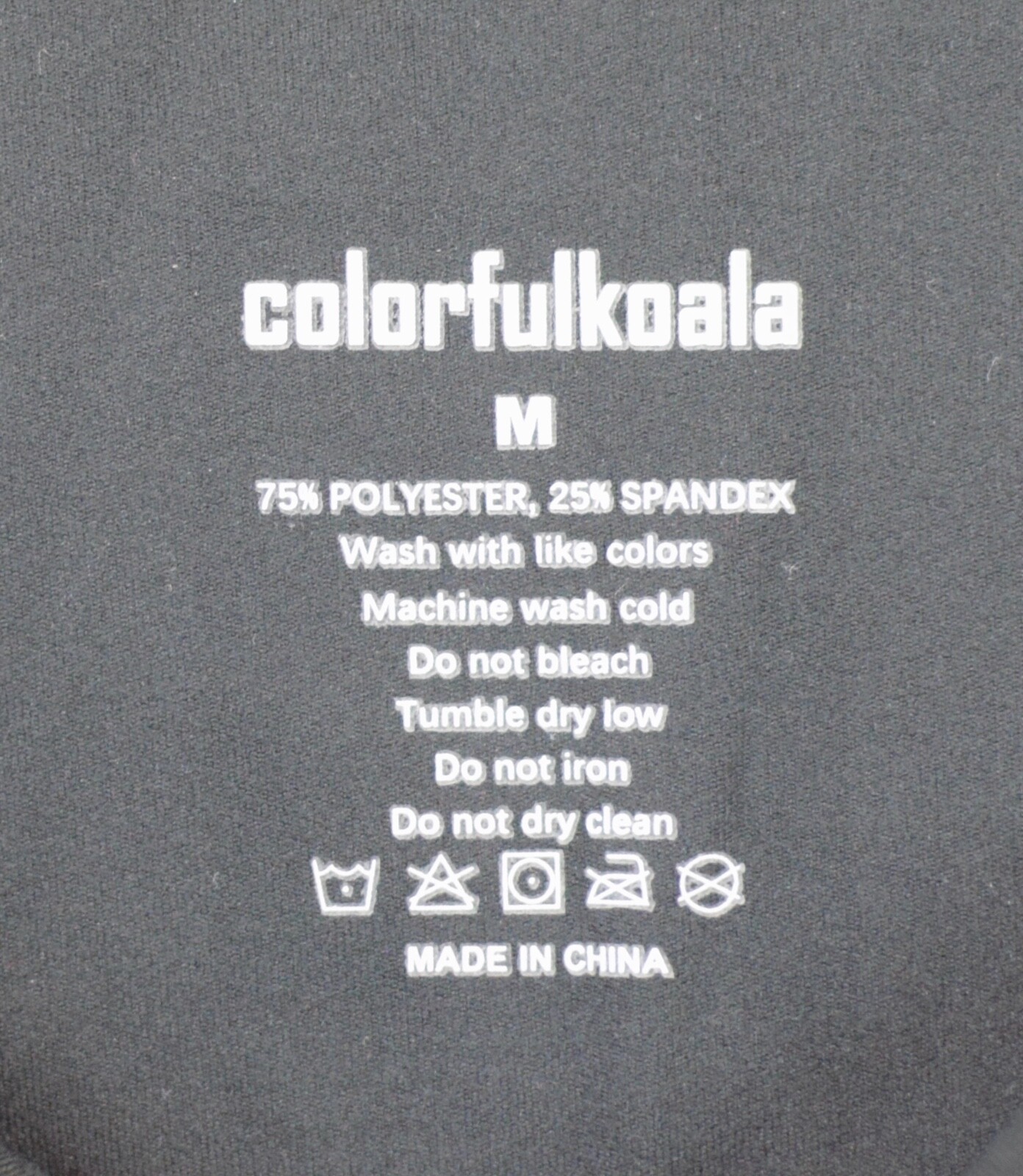 colorfulkoala capri leggings