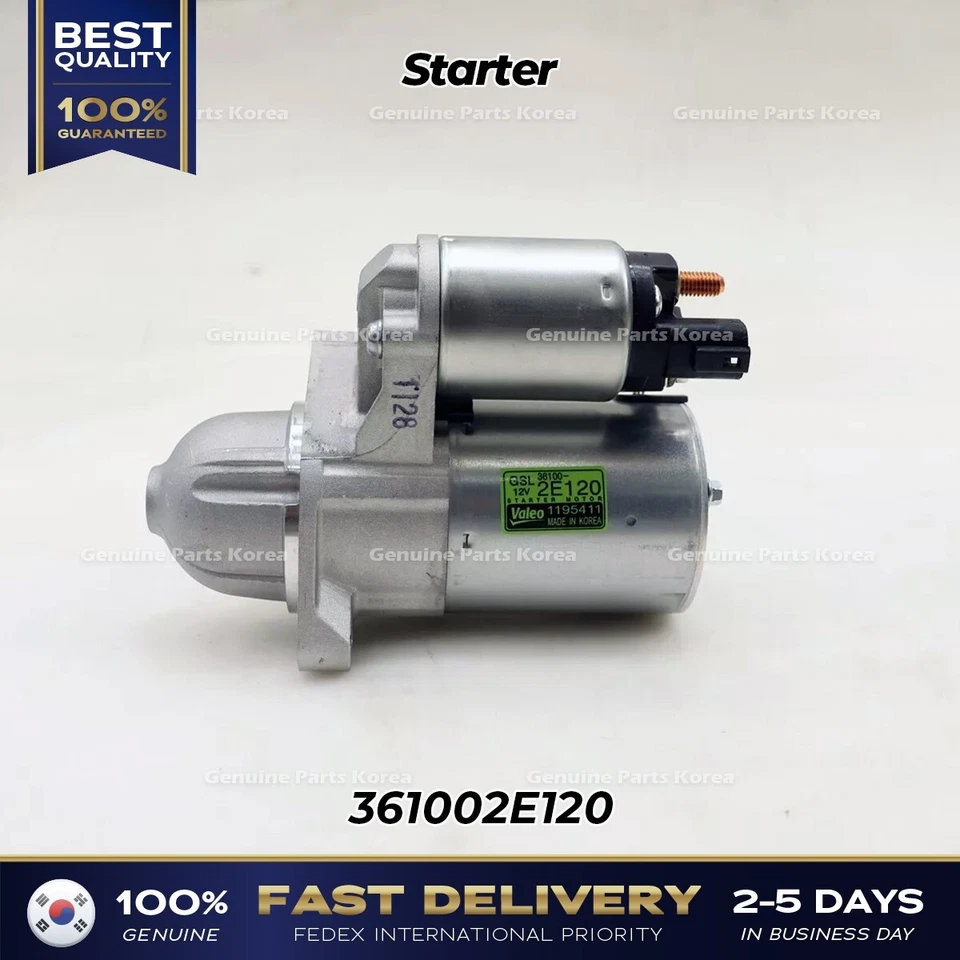 ⭐Genuine⭐ Starter 361002E120 for Hyundai Elantra Tucson Kia Forte - Image 4 of 4