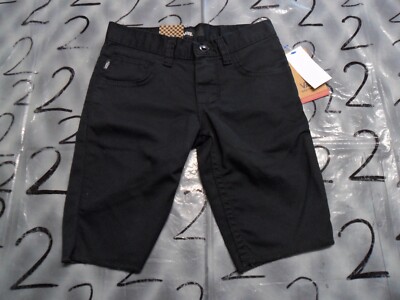 NWOT Youth Vans Black Shorts