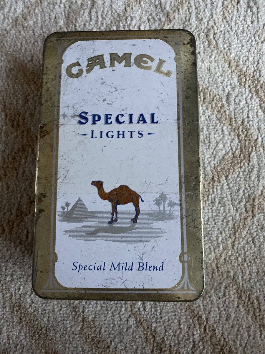 1993 CAMEL SPECIAL LIGHTS SPECIAL MILD BLEND HINGED TIN | eBay