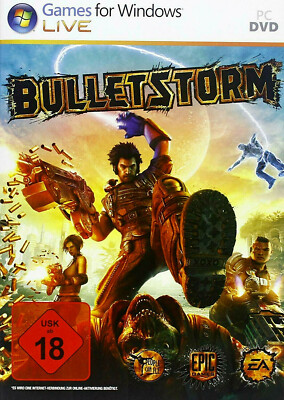 BULLETSTORM (PC Spiel, DVD-ROM) NEU