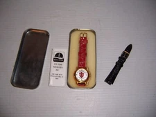 Sun Time Collegiate Musical Series Watch Indiana IU Hoosiers Wristwatch 2 Bands
