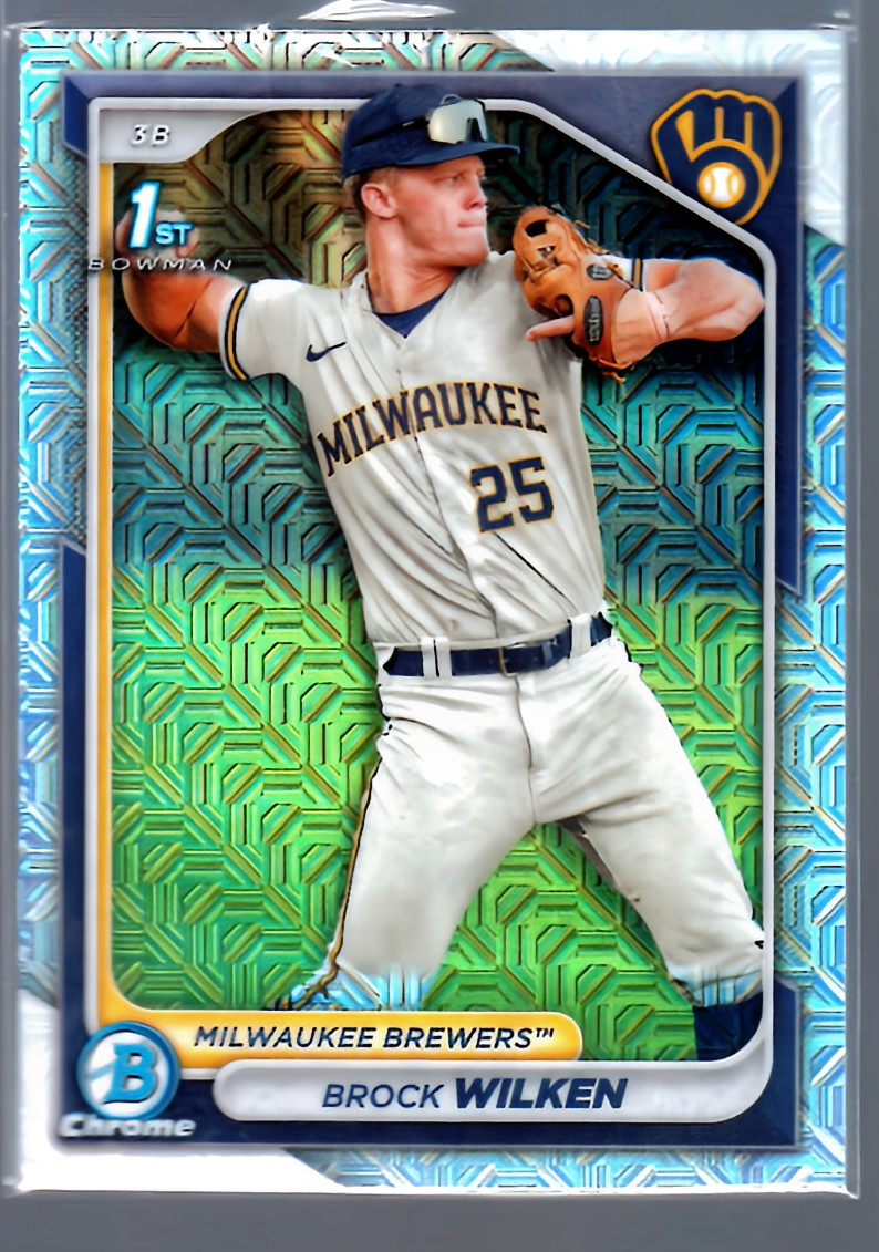 2024 Bowman Chrome Mega Box Prospects #BCP86 Brock Wilken 1st Bowman