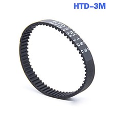 87-477 Black Close Loop Rubber Pulley Timing Belt Pitch 3mm Width 10/15mm HTD3M