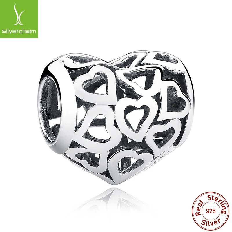 VALENTINO Ciondolo Moda Donna LEGA Little Love Perline Fit Braccialetti Accessori