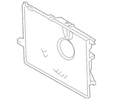 Genuine Hyundai Fan Shroud 25350-B8800