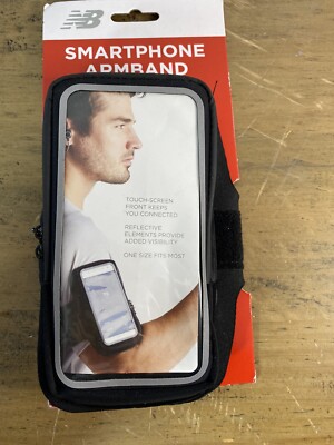 New Balance Smartphone Exercise Black Armband NEW, One Size Fits Most New 