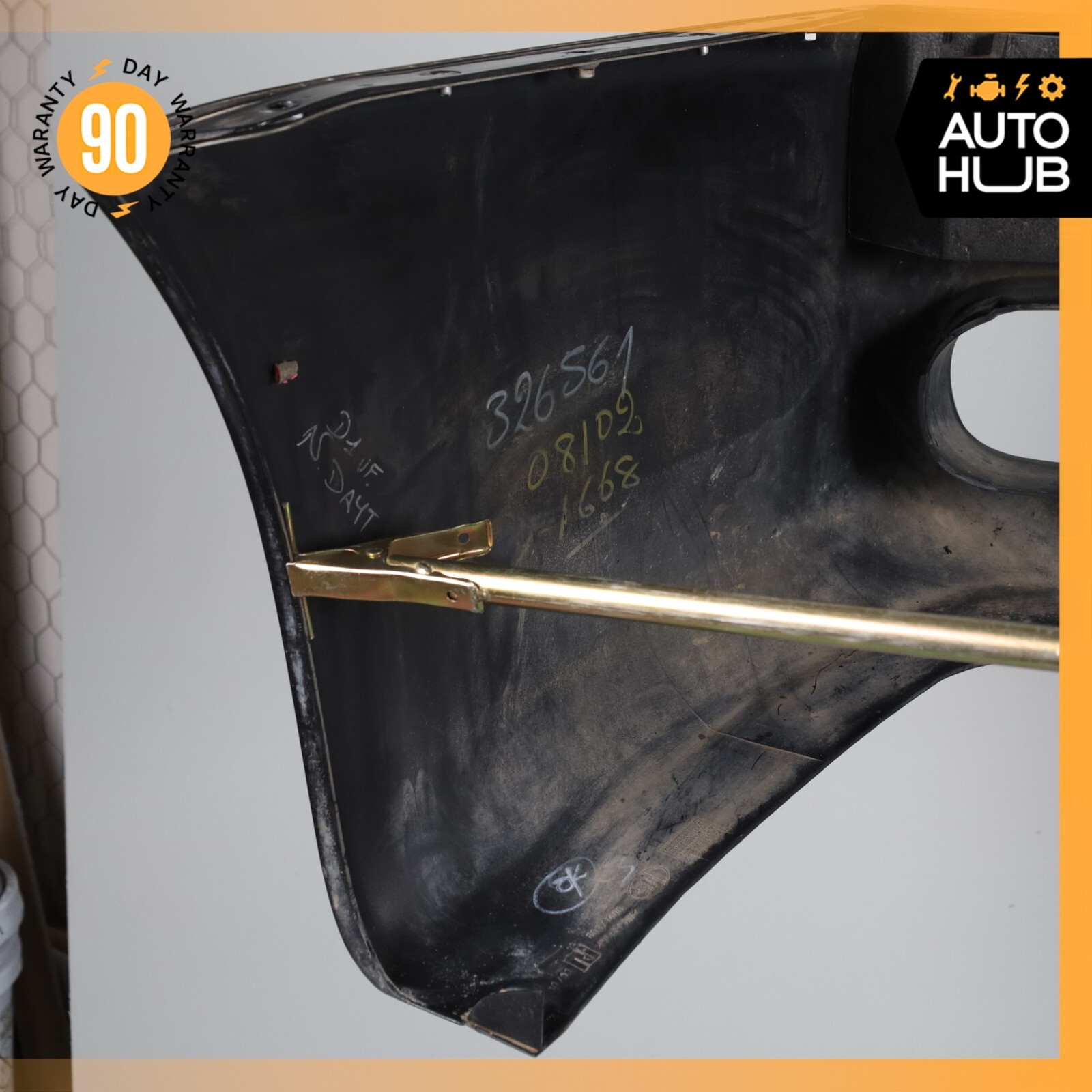 09-13 Maserati Quattroporte S GT S M139 Sport Rear Bumper Cover Black OEM 68k