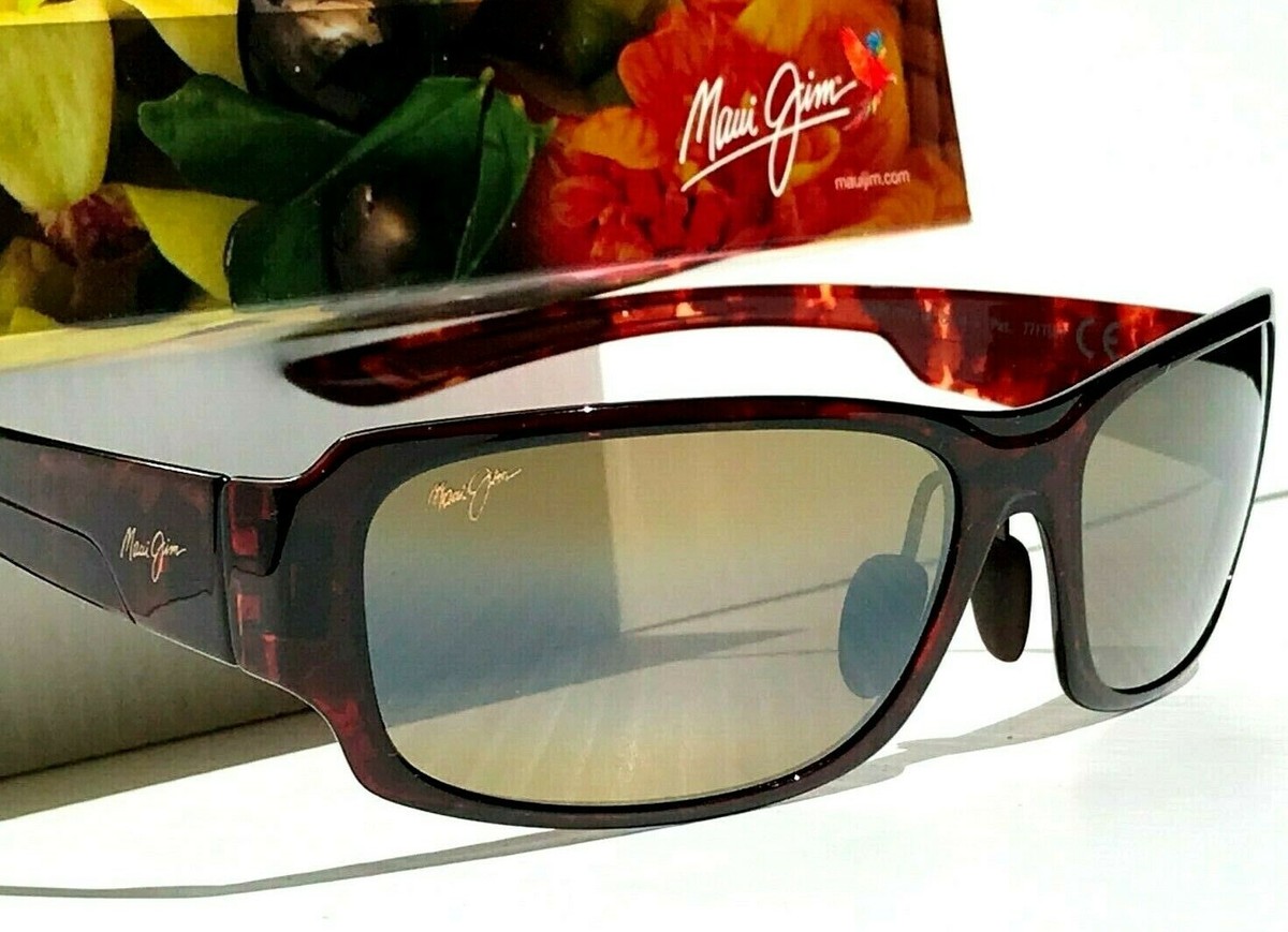 NEW Maui Jim MONKEYPOD Tortoise Wrap POLARIZED HCL BRONZE Lens