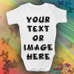 personalised baby grow ebay