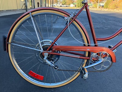 Reconditioned, Vintage 1976 Chestnut Schwinn Step Thru Suburban