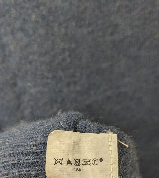 Mens GAP Blue 100 Cashmere Jumper with Roll Neck Size S CG G38 eBay