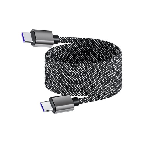 65W Magnetic USB C Type C Charger Cable Fast Charge For Samsung S25 iPhone 16 15 - Picture 8 of 8