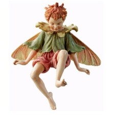 Flower Fairy Bergahorn Deko Figur Elfe Fee Blumenkind NEU am Stab