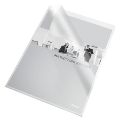 Esselte Sichthllen Standard, DIN A4, PP, genarbt, 0,12 mm