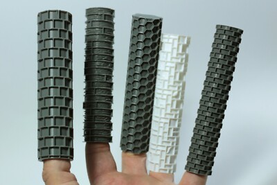 Texture Roller Pin for Styrodur, XPS Foam and Clay | GREAT for 28mm 32mm Terrain