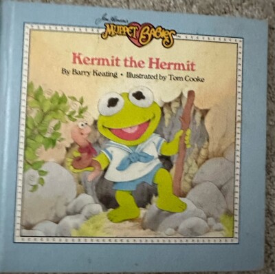 VTG The Muppet Babies Kermit the Hermit Story Book Weekly Reader