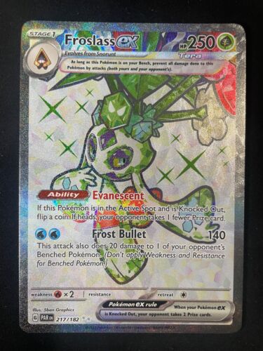 Froslass ex 217/182 - Paradox Rift - Ultra Rare - Pokemon Card - NM - Picture 1 of 2