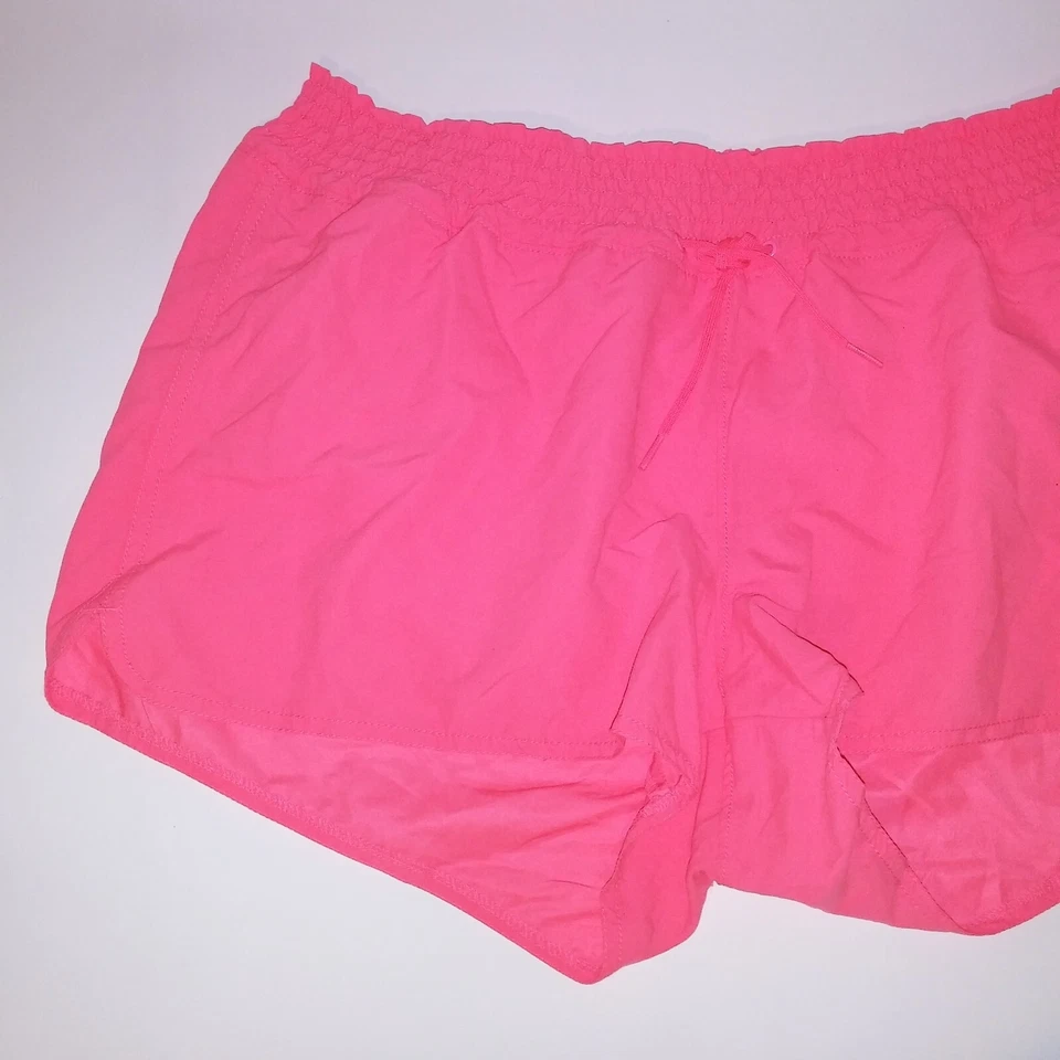 Pantalones Cortos de Natación Old Navy Cubre XL Naranja Neón Sólido Playa UPF 50 Cintura Elástica Foto 3 de 4
