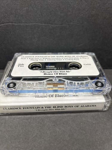 CLARENCE FOUNTAIN & FIVE BLIND BOYS OF ALABAMA HOUSE OF BLUES PROMO CASSETTE - Picture 6 of 6
