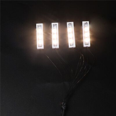 LocoLee USB LED Streifen für Lego DIY Licht Beleuchtung Set High Bright (4 in 1)
