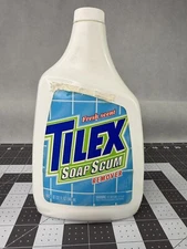 Tilex Bathroom Spray Cleaner 32 Fl Oz Soap Scum Remover Fresh Scent Vintage FULL