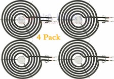 4 Pack WB30X219 GE Range Stove Eye Surface Burner Element 8" AP2027804 PS244001
