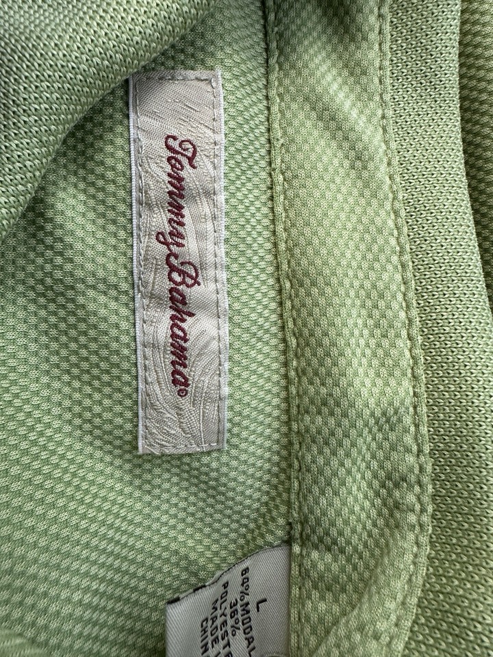 Tommy Bahamas Men’s Polo Shirt Green Size Large Modal eBay