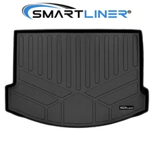 SMARTLINER Custom Fit Black Cargo Trunk Liner for 2018-2023 Jaguar E-Pace