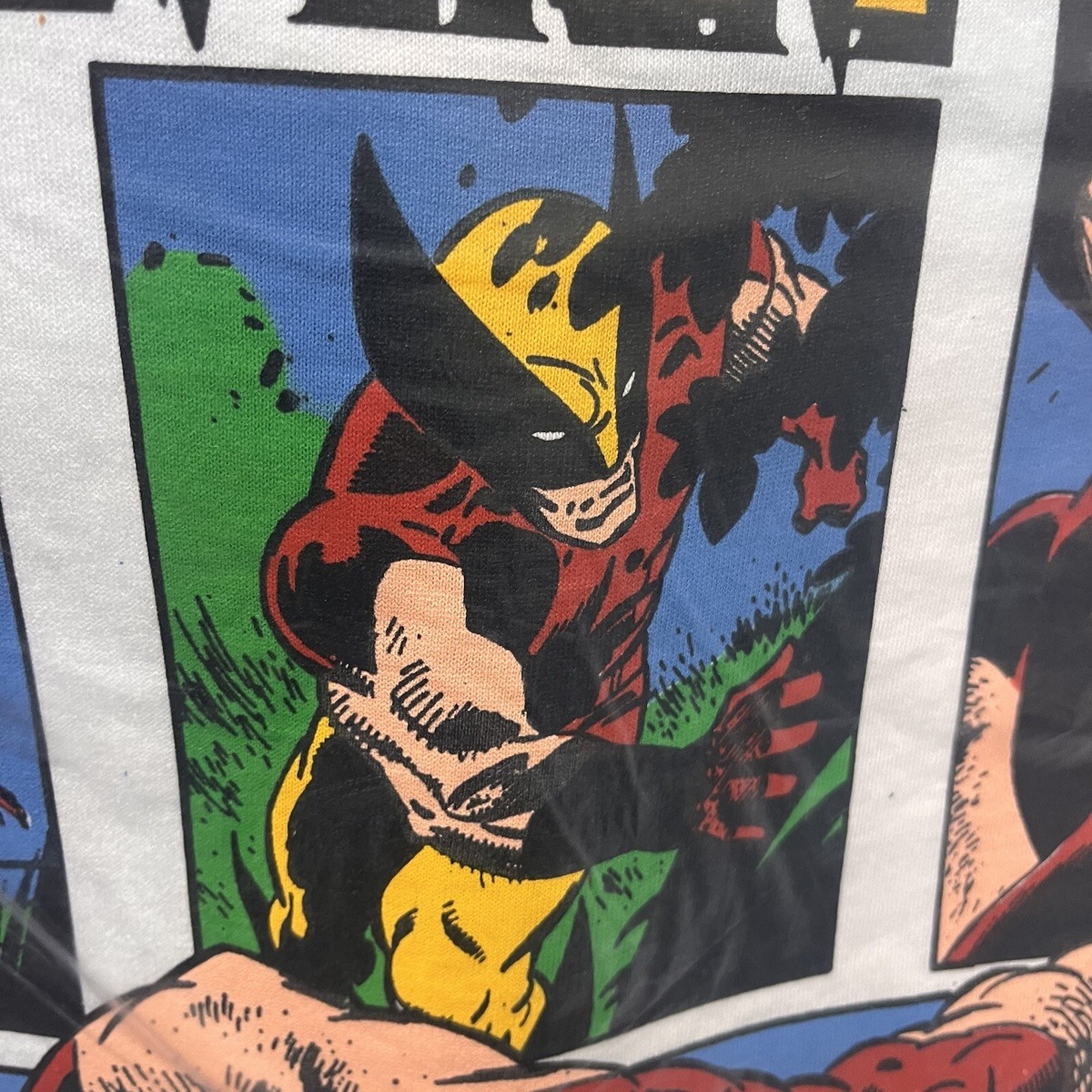 VINTAGE 80s DEADSTOCK WOLVERINE MARVEL Comics SNIKT X MEN VINTAGE 80s DEADSTOCK WOLVERINE MARVEL Comics SNIKT X MEN
