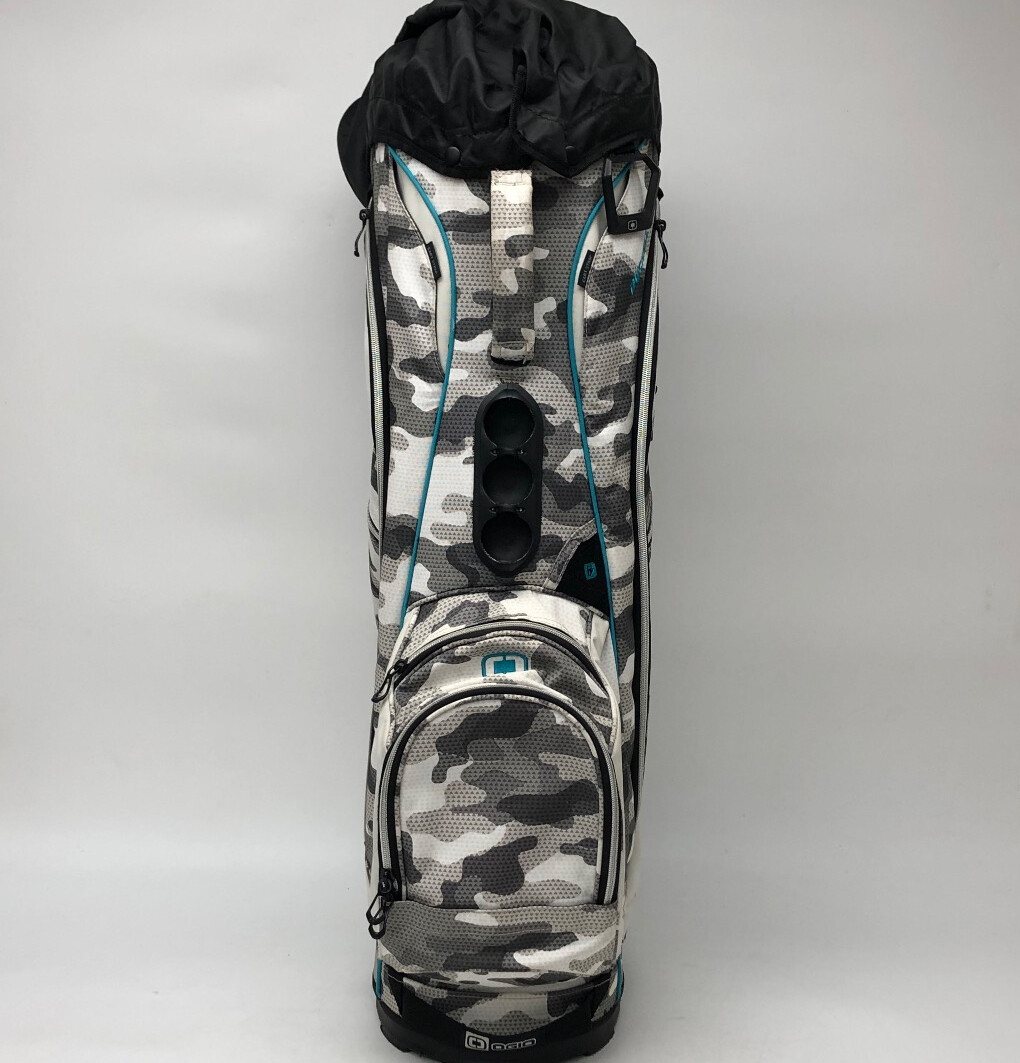 Ogio Duchess Golf Cart Bag Grey Camouflage 10" Uniter 15 Way Top 6 Pockets CP eBay