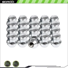 20 Pcs Closed End Bulge Acorn 12x1.5 Lug Nuts 3/4" Hex For Ford Escape 2013-2020