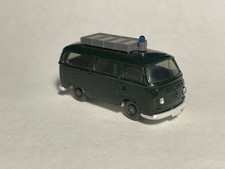 Wiking VW T2 Bus Polizei kieferngrün  POLIZEI Druck