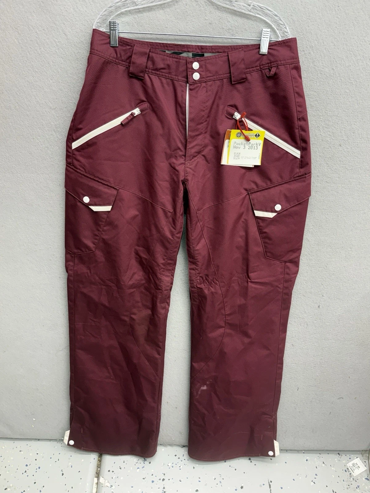 Oakley Originate Shell Pants Snow Pant Ski Snowboard Burgundy Size Large L
Opens in a new window or